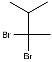 2,2-dibromo-3-methylbutane 구조식 이미지