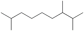 2,3,8-trimethylnonane Structure