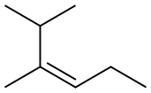 2,3-dimethyl-cis-3-hexene 구조식 이미지