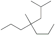 2,4-dimethyl-4-propylheptane Structure