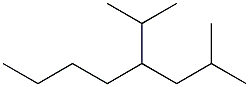 2-methyl-4-isopropyloctane Structure