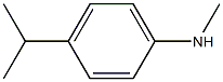 aniline, p-isopropyl-N-methyl-, 구조식 이미지