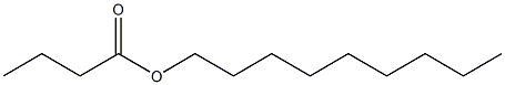 nonyl butanoate Structure