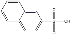 2-NAPTHALENESULFONIC ACID 구조식 이미지