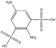 1,4-PHENYLENE-2,5-DIAMINE-DISULPHONIC ACID Structure