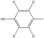 4-CRESOL-2,3,5,6-D4 Structure