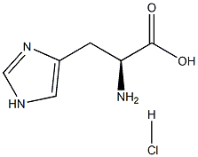 L-HISTIDINE MONOHYDROCHLORIDE (/FCC3/AJI88) 구조식 이미지