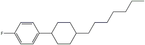 1-FLUORO-4-(4-HEPTYLCYCLOHEXYL)BENZENE 구조식 이미지