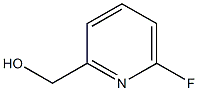 6-FLUORO-2-PYRIDINEMETHANOL Structure