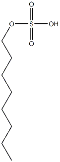 n-octyl sulfate Structure