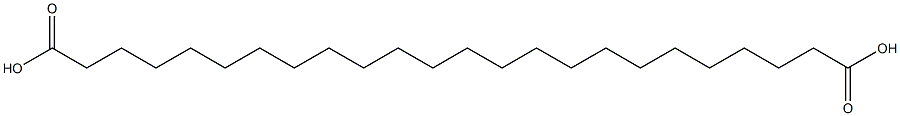 tetracosandioic acid 구조식 이미지