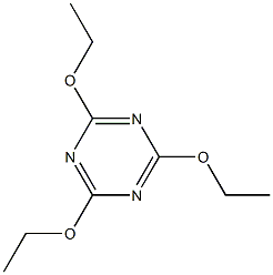 triethyl cyanurate 구조식 이미지