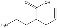 2-(2 -AMINOETHYL)-PENT-4-ENOIC ACID 구조식 이미지