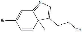 4-BROMO-7-METHYLTRYPTOTHOL 구조식 이미지