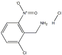 2-CHLORO-6-NITROBENZYLAMINE Hydrochloride 구조식 이미지