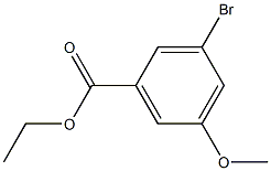 3-BROMO-5-METHOXYBENZOIC ACID ETHYL ESTER Structure