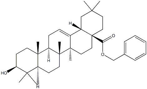 OLEANOLIC ACID BENZYL ESTER Structure