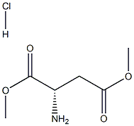 DIMETHYL (2S)-2-AMINOSUCCINATE HYDROCHLORIDE Structure