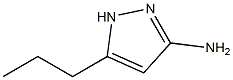 3-AMINO-5-N-PROPYL-1H-PYRAZOLE 구조식 이미지