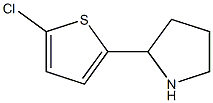 2-(5-CHLORO-2-THIENYL)PYRROLIDINE 구조식 이미지