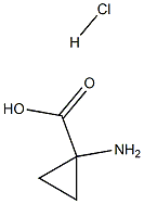 1-AMINOCYCLOPROPANECARBOXYLIC ACID HYDROCHLORIDE 98% (HPLC) Structure
