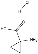 1-AMINOCYCLOPROPANECARBOXYLIC ACID HYDROCHLORIDE 98% (HPLC) 구조식 이미지