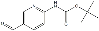 2-(BOC-AMINO)PYRIDINE-5-CARBOXALDEHYDE Structure