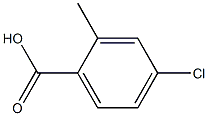 2-METHYL-4-CHLOROBENZOIC ACID 5% Structure