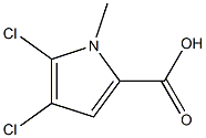 4,5-DICHLORO-1-METHYL-1H-PYRROLE-2-CARBOXYLIC ACID 구조식 이미지