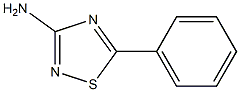 3-AMINO-5-PHENYL-1,2,4-THIADIAZOLE ,98% 구조식 이미지