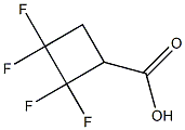 2,2,3,3-TETRAFLUOROCYCLOBUTANECARBOXYLIC ACID Structure