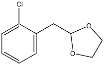 1-CHLORO-2-(1,3-DIOXOLAN-2-YLMETHYL)BENZENE 96% Structure