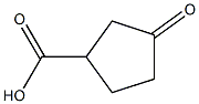 3-OXO-1-CYCLOPENTANECARBOXYLIC ACID 95% 구조식 이미지