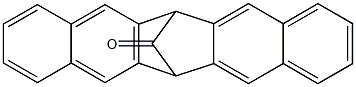 6,13-Dihydro-6,13-methanopentacene-15-one Structure