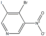 4-BROMO-3-IODO-5-NITROPYRIDINE 구조식 이미지