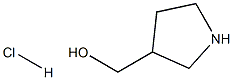 3-(HYDROXYMETHYL)PYRROLIDINE HCL Structure