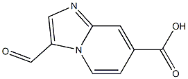 3-Formylimidazo[1,2-a]pyridine-7-carboxylic acid Structure