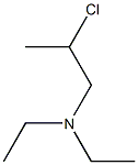 1-DIETHYLAMINO-2-PROPYL CHLORIDE 구조식 이미지