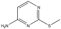 4-AMINO-2-METHYLTHIOPYRIMIDINE 구조식 이미지