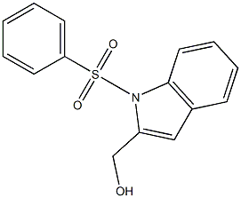 1-PHENYLSULFONYLINDOLE-2-METHANOL Structure