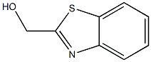 BENZOTHIAZOLE-2-METHANOL 구조식 이미지