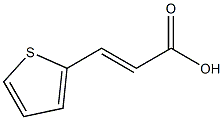 3-(2-THIENYL)PROPENOIC ACID Structure