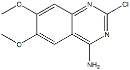 6,7-DIMETHOXY-2-CHLORO-4-AMINOQUINAZOLINE 구조식 이미지