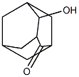 4-HYDROXY-2-ADAMANTANONE Structure