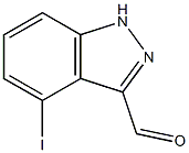 4-IODOINDAZOLE-3-CARBOXALDEHYDE Structure