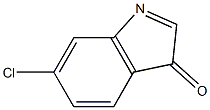 6-CHLOROINDOL-3-ONE 구조식 이미지