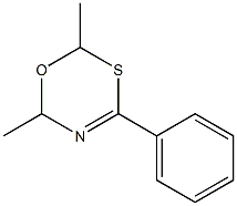 2,6-Dimethyl-4-Phenyl-6H-1,3,5-Oxathiazine 구조식 이미지