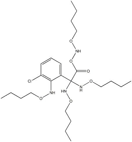 TET-BUTOXY AMINO (3-CHLOROPHENYL)ACETIC ACID Structure