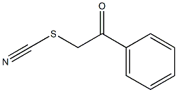 1-phenyl-2-thiocyanatoethanone Structure