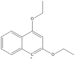 2,4-Diethoxybenzophenyl 구조식 이미지